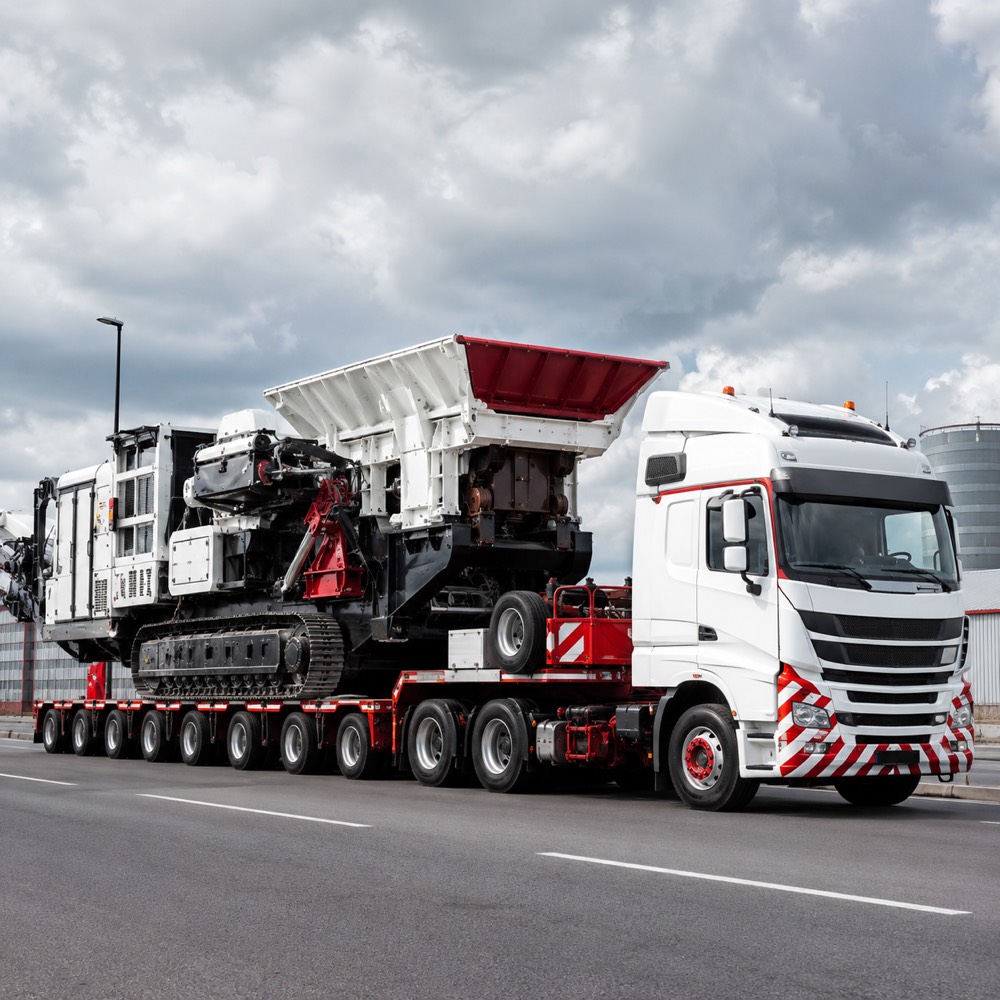 Transporte de carga sobredimensionada